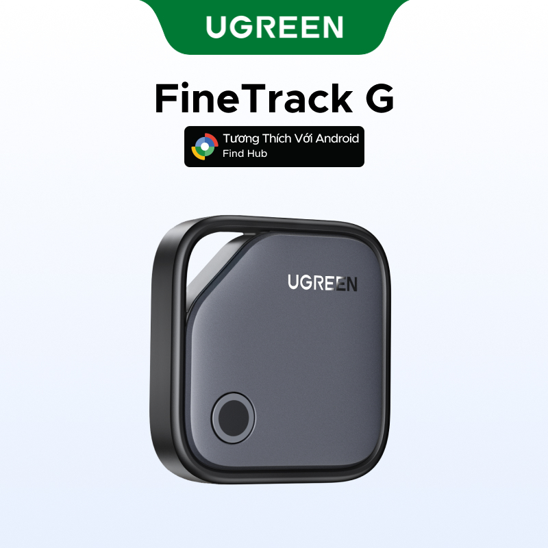 UGREEN FineTrack G Smart Tag Định vị thông minh Chống thất lạc Làm việc với Find Hub (Chỉ dành cho Android) Theo dõi toàn cầu có thể sạc lại cho Google Xiaomi OPPO VIVO