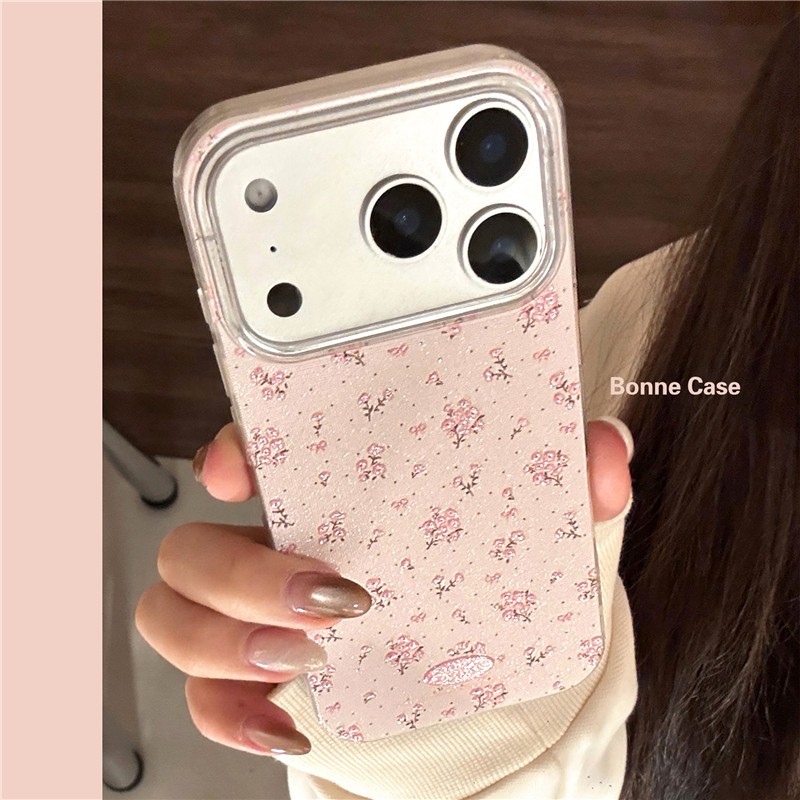 Ốp điện thoại TPU họa tiết hoa hồng cho iPhone 17 Pro Max