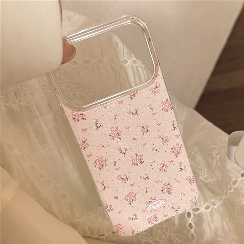 Ốp điện thoại TPU họa tiết hoa hồng cho iPhone 17 Pro Max