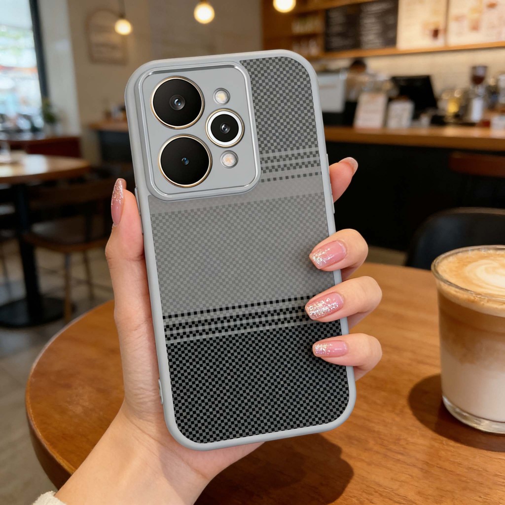 Graffiti Kevlar họa tiết Vỏ điện thoại Bảo vệ Camera Chống trầy xước Phù hợp cho Realme 15 16 Pro 15T 15X C85 4G 5G