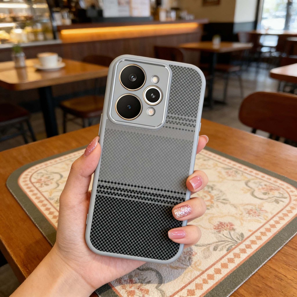 Graffiti Kevlar họa tiết Vỏ điện thoại Bảo vệ Camera Chống trầy xước Phù hợp cho Realme 15 16 Pro 15T 15X C85 4G 5G