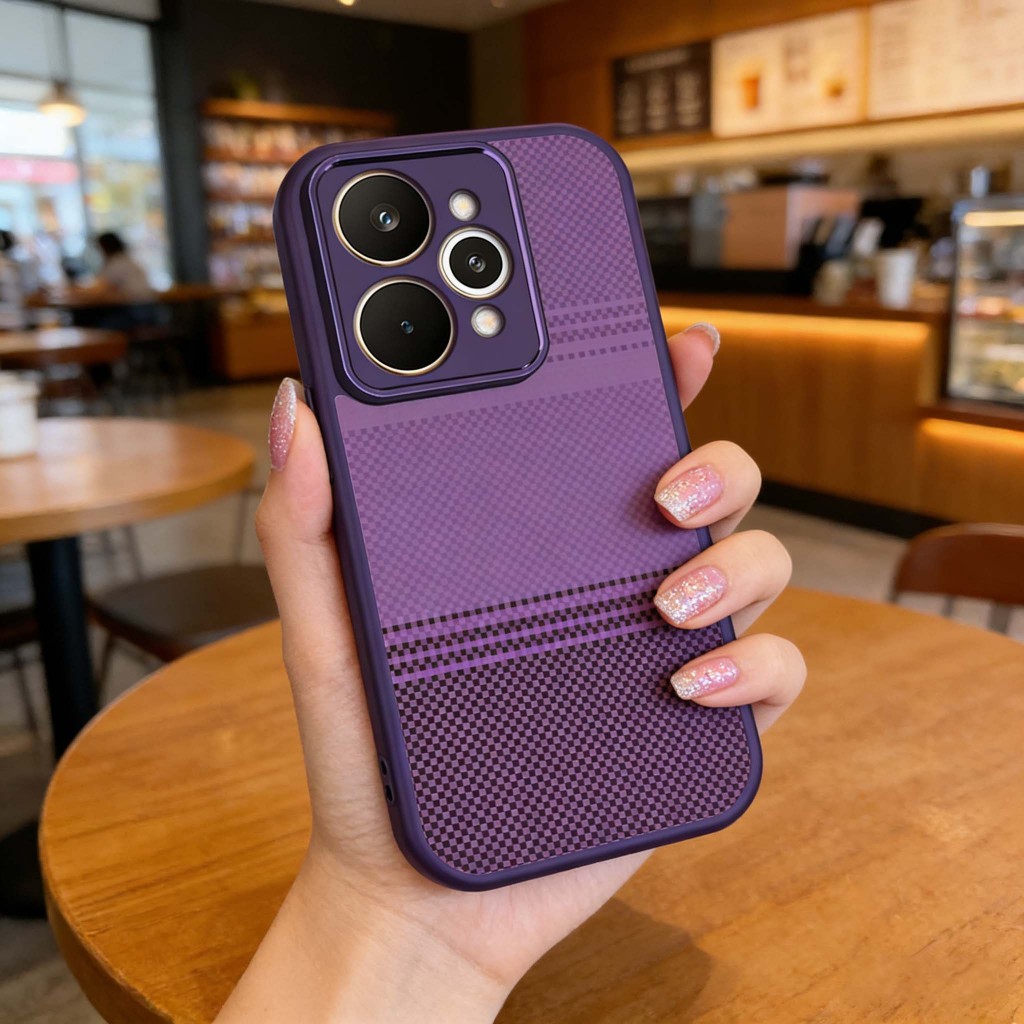 Graffiti Kevlar họa tiết Vỏ điện thoại Bảo vệ Camera Chống trầy xước Phù hợp cho Realme 15 16 Pro 15T 15X C85 4G 5G