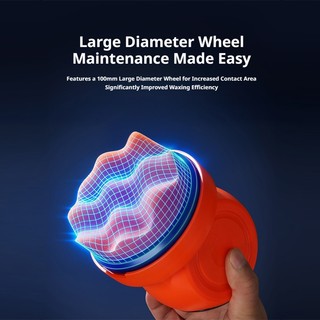 Máy đánh bóng đệm không dây chi tiết ô tô SEAMETAL Máy đánh bóng đánh bóng ô tô tiện dụng có thể điều chỉnh 3 tốc độ với màn hình LCD
