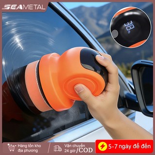 Máy đánh bóng đệm không dây chi tiết ô tô SEAMETAL Máy đánh bóng đánh bóng ô tô tiện dụng có thể điều chỉnh 3 tốc độ với màn hình LCD