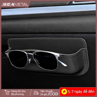 SEAMETAL Xe Sắp Xếp Túi Túi Đựng Thẻ Túi Điện Thoại Chìa Khóa Dán Hộp Bảo Quản Ô Tô Tự Dính