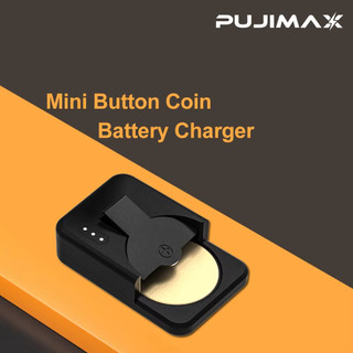 Giao diện sạc pin pin Coin Cell Type-C Tương thích với nhiều mẫu pin đồng xu Thiết kế di động Bộ sạc nút