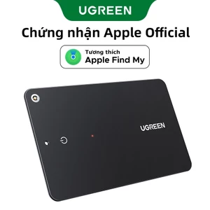 Ugreen Thiết bị theo dõi GPS thông minh Thiết bị theo dõi Mini cho Find My APP SmartTag Chống mất Nhắc nhở Thiết bị định vị Key Kids Finder Wireless