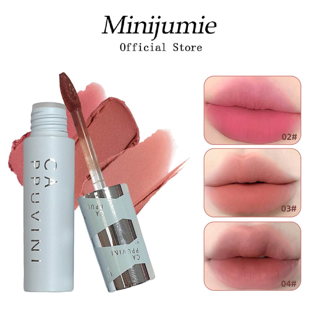 Son Kem Hũ Và Má Hồng  Cappuvini Super Matte Lip & Cheek Mud