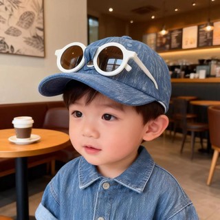 Mũ Giải Trí Trẻ Em Cho Bé Trai Và Bé Gái Mũ Bóng Chày Có Kính Thiết Kế Thích Hợp Cho Bé 2-5 Tuổi