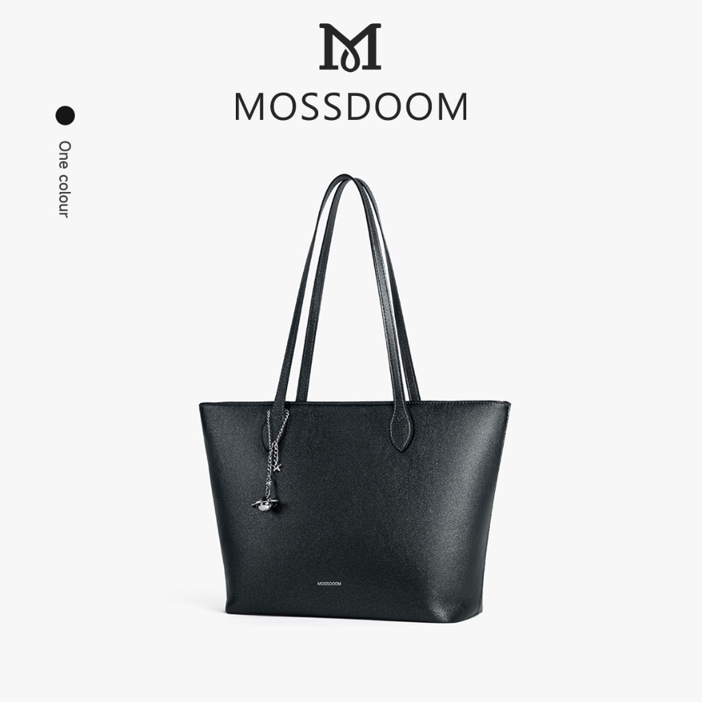MOSSDOOM Margot Bag Túi xách nữ đeo vai kiểu dáng đơn giản, dung tích lớn, phù hợp cho việc đi làm