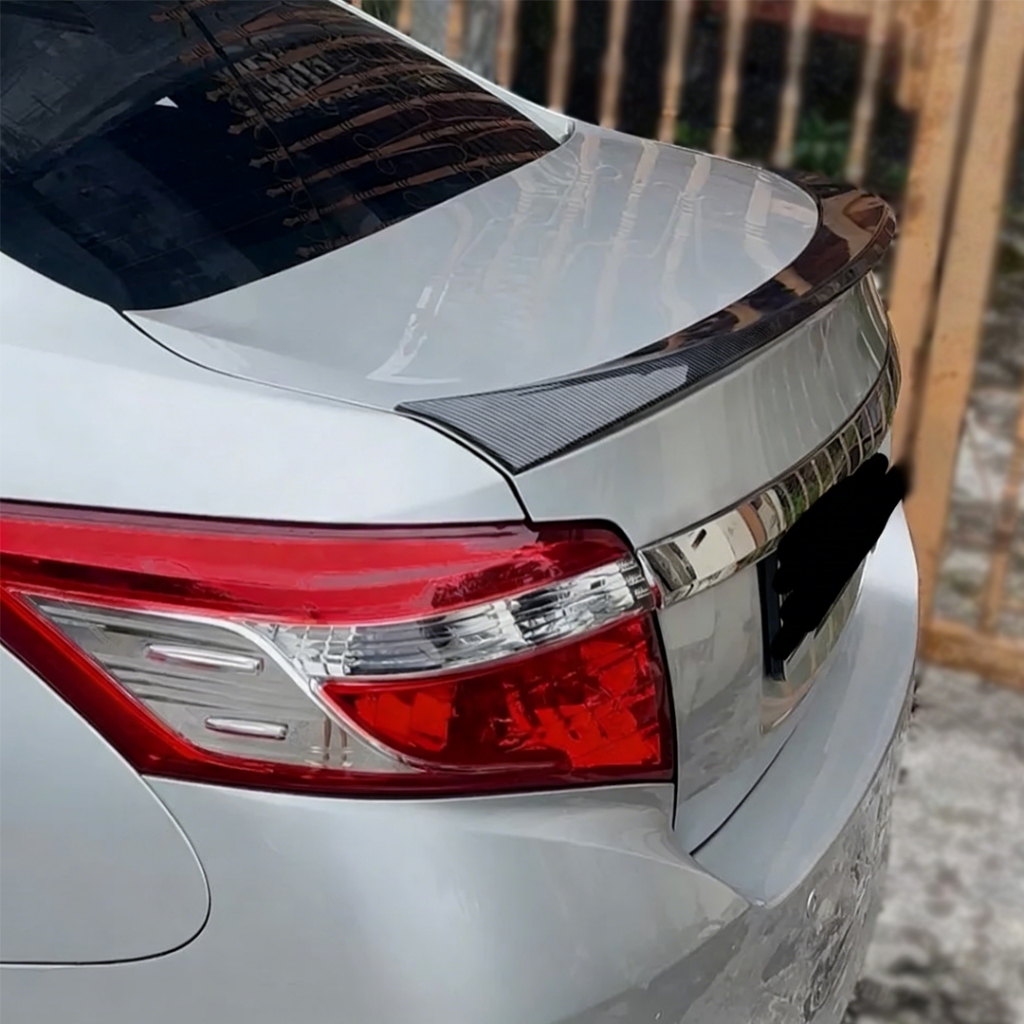 Dành Cho Xe Toyota Vios Hoặc Yaris Ativ XP150 2014 2015 2016 2017 2018 2019 2020 2021 2022 2023 2024 2025 Phía Sau Cánh Gió Cánh Không Khí Thân Bộ Phụ Kiện Điều Chỉnh
