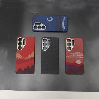 Ốp Điện Thoại Sợi Aramid Chính Hãng Cho Samsung Galaxy S26 Ultra S26 Plus Nhẹ Từ Tính Sạc Không Dây Vỏ Chống Sốc