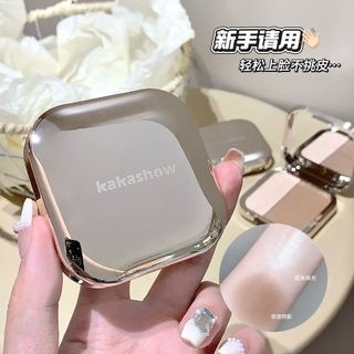 KAKASHOW Dual-Shade Contour Palette Trang điểm Matte Blush Powder Highlighter Brightening Silkworm Rouge Cream Sửa đổi Kem che khuyết điểm Mỹ phẩm NO.C526