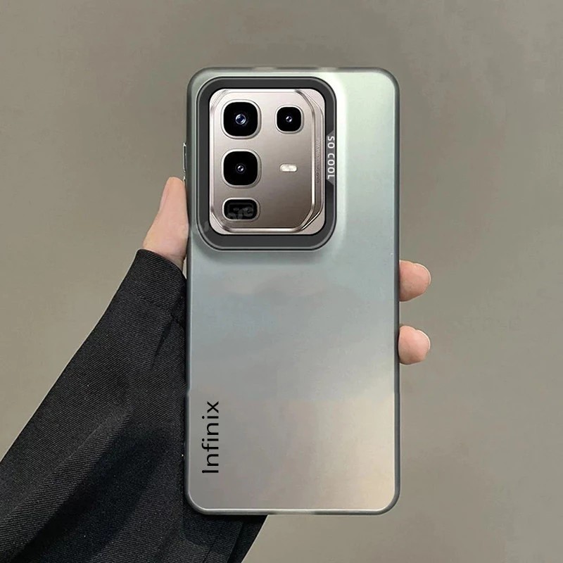Điện thoại di động đơn giản nâng cao Vỏ đầy màu sắc cho Infinix Note 30 40 40S 50 Pro Plus 4G 5G Vỏ bảo vệ chống sốc có dấu hiệu Vỏ điện thoại