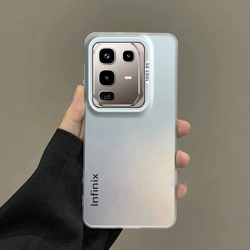 Điện thoại di động đơn giản nâng cao Vỏ đầy màu sắc cho Infinix Note 30 40 40S 50 Pro Plus 4G 5G Vỏ bảo vệ chống sốc có dấu hiệu Vỏ điện thoại