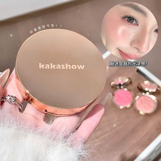 KAKASHOW Bảng Blusher Đơn Sắc Màu Tự Nhiên Mờ Mịn Sương Cheek Mùa Hè Cô Gái Chống Thấm Nước Không Mờ Mờ NO.C663