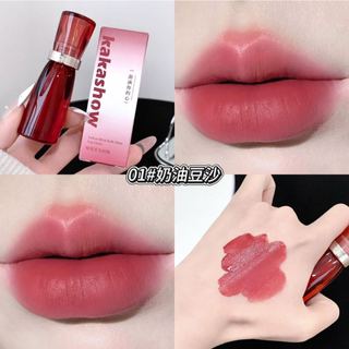 Son Lì KAKASHOW - Cốc chống dính chống thấm nước Độ sắc tố cao lâu trôi Son môi dạng lỏng nhung tự nhiên W08