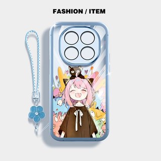 YBD Trong Suốt Dành Cho Redmi Note 15 Pro Plus Note 15 Pro + Xiaomi POCO M8 Pro 5G Vỏ Điện Thoại Anime Beauties Ít Có Dây Buộc