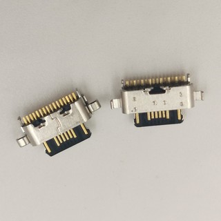 10-50 Cái Đầu Nối USB Cắm Cho Motorola Moto G50 G04 G14 G24 G34 G54 G62 G32 G22 G71 E13 G42 E22S E32S Sạc Dock Cổng XT2223 XT2235 XT2831 XT2169 XT2345 XT2233 XT2229