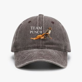 Mũ Bóng Chày Rửa Cho Bé Khỉ Đấm Dễ Thương Khỉ Đấm Mùa Hè Trucker Mũ Cho Unisex-Teens Dễ Thương Tập Gym Ngoài Trời Mũ Bóng Chày Chống Nắng Có Thể Điều Chỉnh