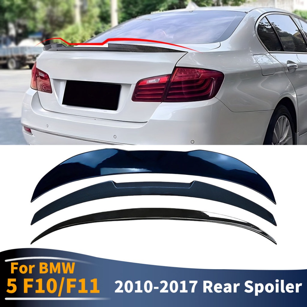 Dành Cho Xe BMW 5 Series F10 F11 2010-2017 M4 M5 PSM Phong Cách Cánh Sau Cánh Xẻ Tà Deflector Airfoil Body Kit Điều Chỉnh Phụ Kiện