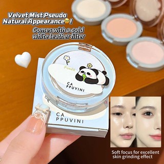 Phấn Nén Kiềm Dầu CAPPUVINI 6g - Lâu Trôi, Chống Nước & Mồ Hôi, Hiệu Ứng Mờ Tự Nhiên Phủ Lì, Dạng Mini Tiện Lợi A128