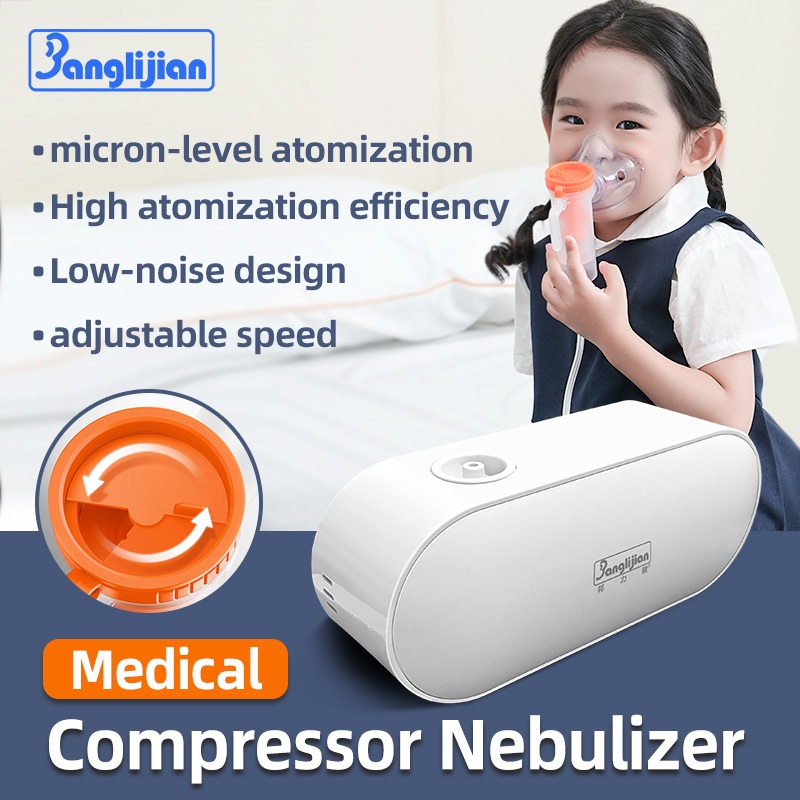 Máy phun sương cho trẻ em, sử dụng tại nhà, người cao tuổi và sử dụng y tế - Máy phun sương máy nén có pin Lithium có thể sạc lại