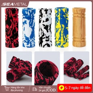 SEAMETAL EVA Xe Máy Tay Cầm Tay Cầm Mềm Mại Chống Trơn Trượt Xe Máy Tay Cầm Bộ Dành Cho Xe Tay Ga Phụ Kiện Xe Máy 4 Chiếc