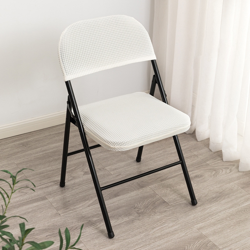 1 Bộ Hộ Gia Đình Gấp Ghế Ăn Bao Lưng Ghế Có Dép Văn Phòng Máy Tính Chống Bụi Ghế Slipcover Co Giãn