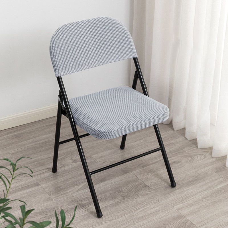 1 Bộ Hộ Gia Đình Gấp Ghế Ăn Bao Lưng Ghế Có Dép Văn Phòng Máy Tính Chống Bụi Ghế Slipcover Co Giãn