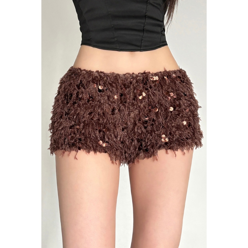 Cutenew Quần Gợi Cảm Phù Hợp Với Lưng Cổ Chữ V Dây Vest Hông V Xuất Hiện Cao Hơn Quần Ngắn Nữ Thời Trang Mùa Hè Hàn Quốc