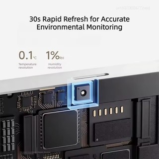DUKA TH2 E-ink Máy đo độ ẩm thông minh Nhiệt độ trong nhà Máy đo độ ẩm Máy đo cảm biến Trạm thời tiết Mijia Home APP
