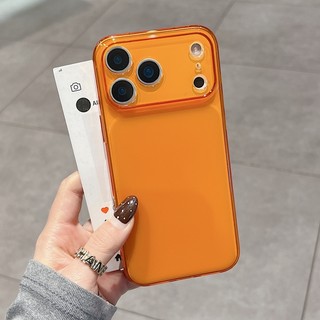 Ốp điện thoại TPU xanh mờ siêu mỏng cửa sổ lớn ngay lập tức phù hợp cho iPhone 11 12 13 14 15 16 17 Pro Max trong suốt bao gồm tất cả vỏ mềm silicon chống rơi