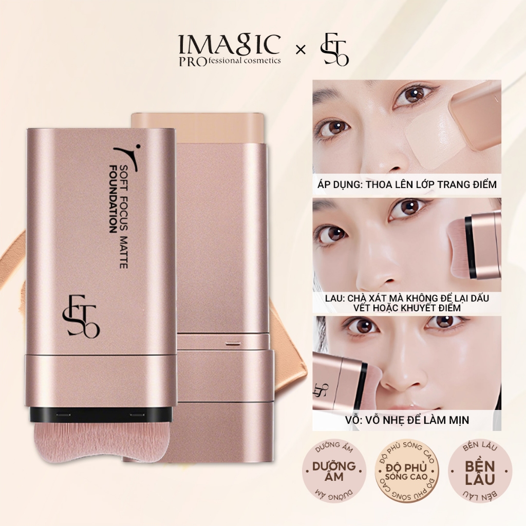 Kem nền che khuyết điểm dưỡng ẩm IMAGIC Kem dưỡng da làm sáng da lâu trôi