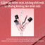 Combo Son Mooekiss Nắp Đen 2g và Son Nắp Đỏ 3g, Lì Mịn Nhẹ Môi, Lâu Trôi, Tôn Da