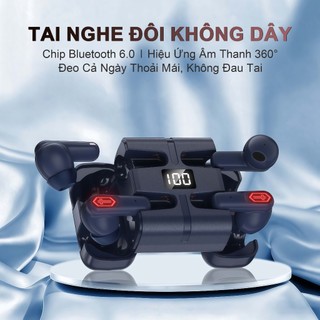 Y27 (2 cặp tai nghe) Tai Nghe Gaming Đôi, 1 Cặp tai nghe nhét tai và 1 Cặp tai nghe bán nhét tai, Đồng bộ âm hình - Độ trễ 0.01s, Nghe nhạc liên tục hơn 30 giờ, Âm thanh nổi cấp độ HiFi, Chống nước IPX5, Giảm tiếng ồn ENC, Với iPhone và Android