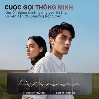 Y27 (2 cặp tai nghe) Tai Nghe Gaming Đôi, 1 Cặp tai nghe nhét tai và 1 Cặp tai nghe bán nhét tai, Đồng bộ âm hình - Độ trễ 0.01s, Nghe nhạc liên tục hơn 30 giờ, Âm thanh nổi cấp độ HiFi, Chống nước IPX5, Giảm tiếng ồn ENC, Với iPhone và Android