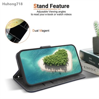 Dành Cho IPhone 11 12 Mini X XS Max XR Pro Ốp Lưng Lật Ví Da Silicon Mềm Tpu Toàn Thân Chống Sốc Đựng Thẻ Đứng Nhiều Màu Sắc Siêu Mỏng