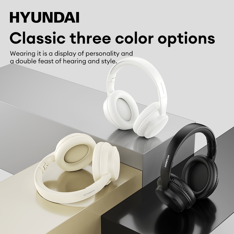 Tai nghe Bluetooth Hyundai HY-T02 MAX Chất lượng âm thanh HIFI Độ trễ thấp Giảm tiếng ồn HD Gaming Bluetooth 5.4 | BigBuy360 - bigbuy360.vn