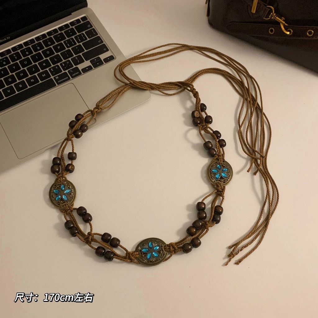 Thắt lưng bướm bohemian retro phong cách dân tộc cao cấp