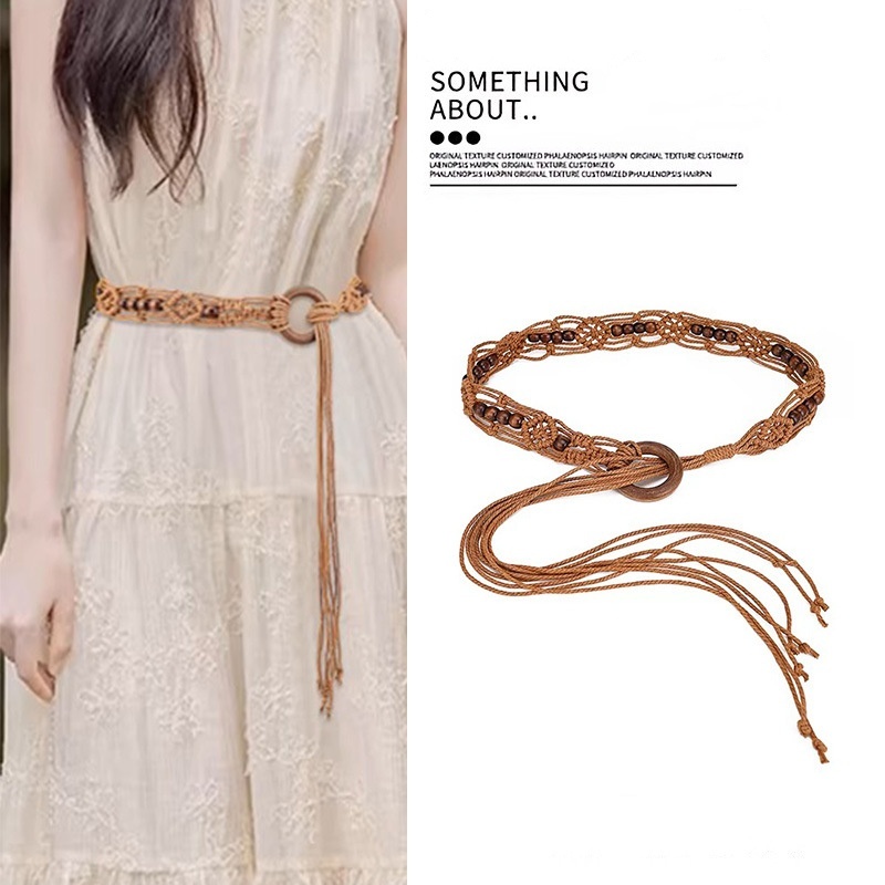 Thắt lưng bướm bohemian retro phong cách dân tộc cao cấp