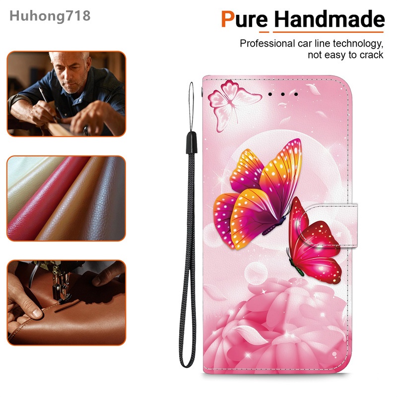 Dành Cho OPPO Reno 7 8 8T 9 10 Pro Plus 4G 5G Ốp Lưng Lật Ví Da Silicon Mềm Tpu Toàn Thân Chống Sốc Đựng Thẻ Đứng Nhiều Màu Sắc Siêu Mỏng