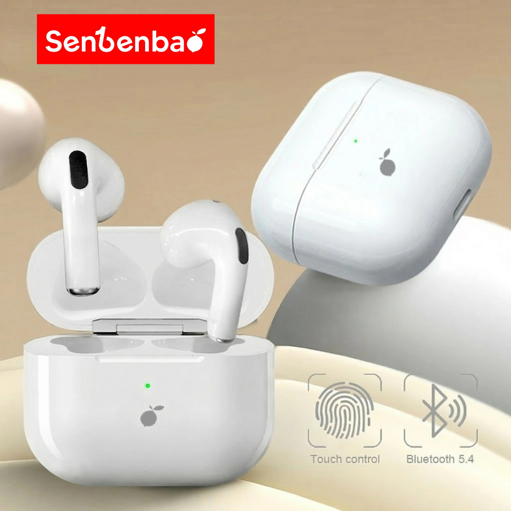 ♥Miễn PHÍ VẬN CHUYỂN♥ Tai nghe Bluetooth không dây AIR 4THTWS, Tai nghe âm thanh hiệu suất cao cho âm nhạc và chơi game, tương thích với tất cả các mẫu điện thoại