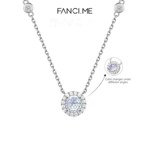 FanciMe Pháo Hoa Mặt Dây Chuyền Vòng Cổ Ánh Sáng Sang Trọng Quà Tặng Sinh Nhật Lễ Tình Nhân Kỷ Niệm Dainty Tuyên Bố Trang Sức