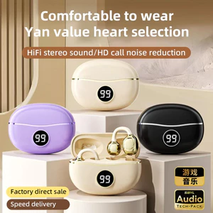 Tai nghe không dây MINI S151 Clip Open-EarTWS chính hãng Tai nghe không dây Bluetooth 5.4 Tai nghe ENC Bass HIFI Stereo
