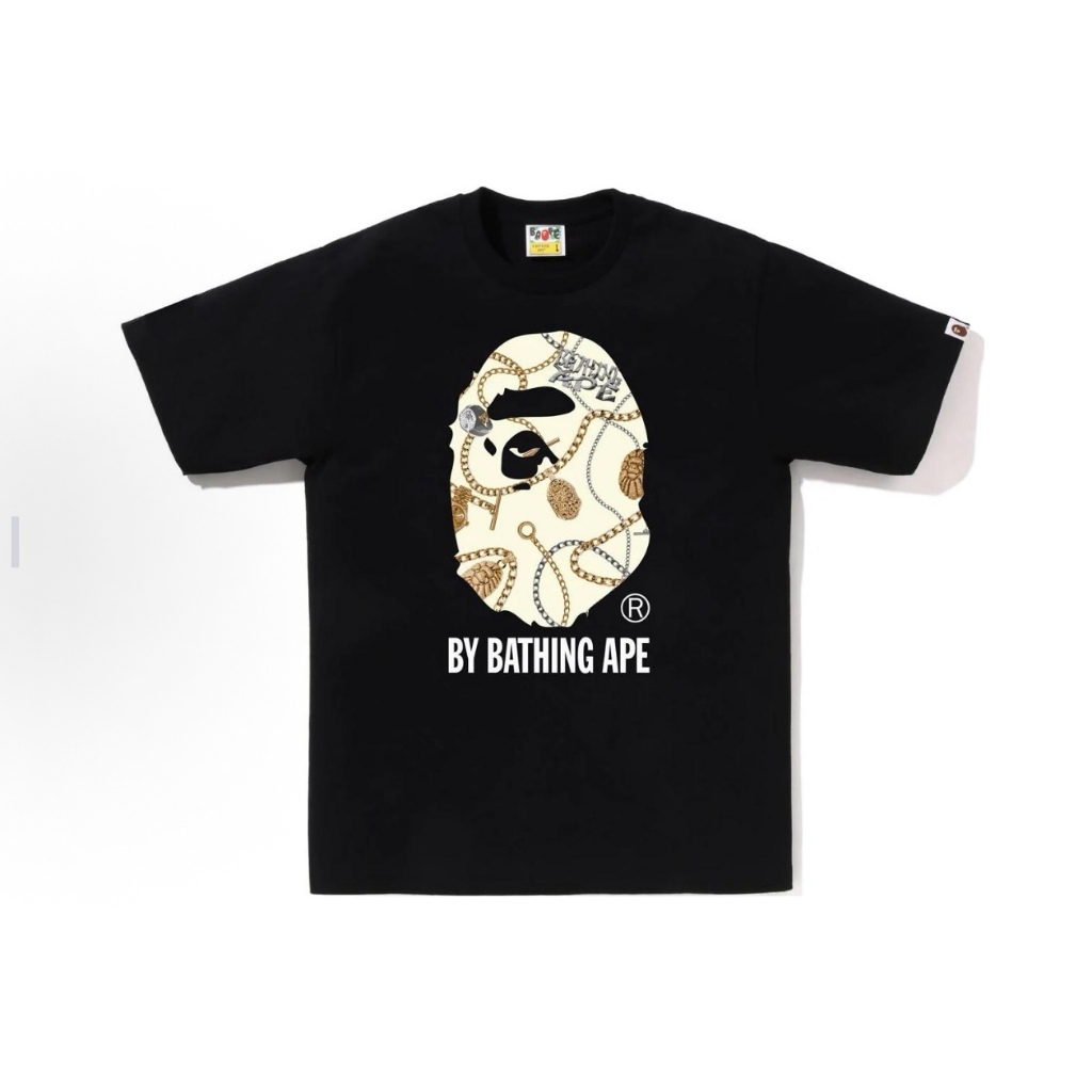 Phong cách mới BAPEe Ape Head Print, Áo thun nam thiết kế cổ điển, Áo thun Unisex, Nhiều mẫu có sẵn