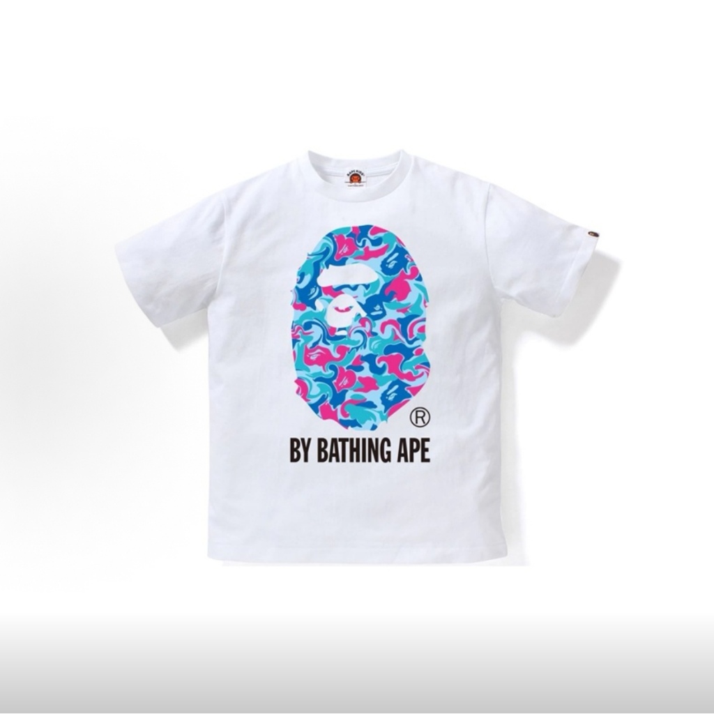 Phong cách mới BAPEe Ape Head Print, Áo thun nam thiết kế cổ điển, Áo thun Unisex, Nhiều mẫu có sẵn