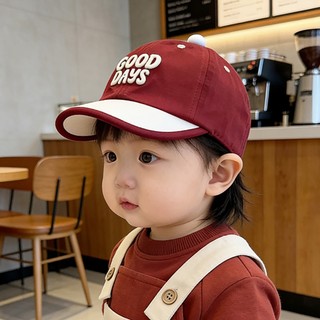 Mũ giải trí trẻ em cho bé trai và bé gái Mũ bóng chày có họa tiết chữ thêu thích hợp cho bé 6-24 tháng tuổi