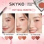 SKYKO Son thỏi lì kết hợp Son bóng 3 Trong 1 Cho Blush & Eyes Shadow & Lips 6 Màu Lâu Dài