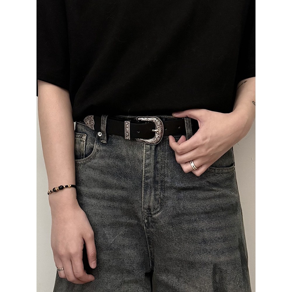 Thắt lưng punk hàng đôi, phù hợp phong cách hip hop